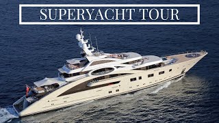 MY ACE  85M279 Lurssen Yacht for Sale  Winch Design  Custom Built  Epic Superyacht Tour [upl. by Ojoj]