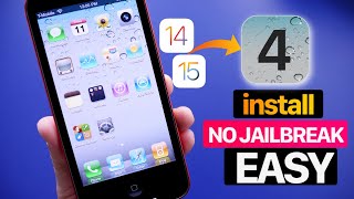 Install OLD iOS on Any iPhone  EASY NO JAILBREAK or Computer Required [upl. by Peterec]