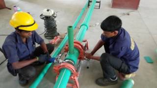 PPR Pipe Joint work on site RBGangal amp Co [upl. by Sualokin]