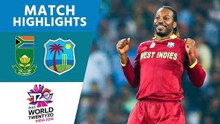 Windies Progress to Semis  South Africa vs West Indies  ICC Mens WT20 2016  Highlights [upl. by Lezlie]