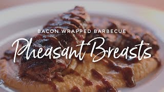 Bacon Wrapped Barbecue Pheasant Breasts [upl. by Osicnarf92]