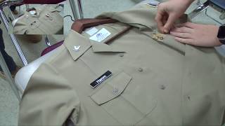 Tutorial NJROTC Cadet Male Uniform [upl. by Znerol]