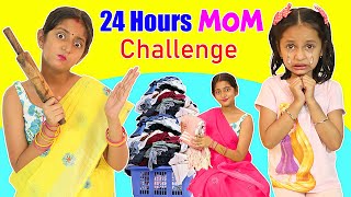 24 Hours LIVING Like MOM Challenge ft Anaya amp Shruti  MyMissAnand [upl. by Emilia576]