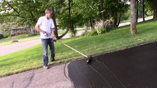 How to Seal Your Own Driveway [upl. by Kered407]