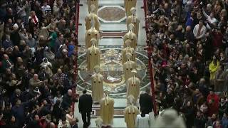 Gloria in excelsis Deo A Betlemme di Giudea  Basílica de S Pedro 2016 [upl. by Oralee]