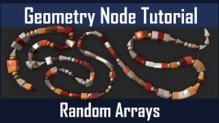 Geometry Nodes Random Arrays [upl. by Charlet]