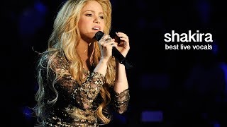 Shakiras Best Live Vocals [upl. by Leihcar]