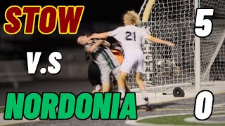 2023 Stow Soccer vs Nordonia [upl. by Aymik]