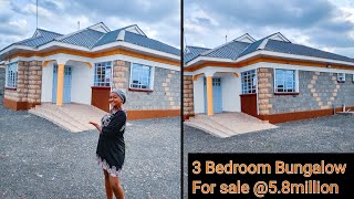 3 Bedroom Bungalow House For Sale In Nairobi  Kenya [upl. by Sams]