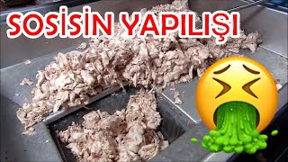 Sosis nasıl yapılır Bu videodan sonra sosis yiyemeyeceksiniz [upl. by Orelie644]