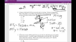 Physics 111 Common Exam 2 Review [upl. by Zerla]