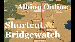 Albion Online  Caerleon to Bridgewatch fast almost safely [upl. by Booker399]