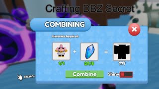 Crafting DBZ Secret  Anime Clicker Simulator [upl. by Aneelak753]