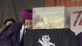 RECAP Wiarton Willies Groundhog Day Prediction 2018  LIVE from Wiarton Ontario [upl. by Lenehc]