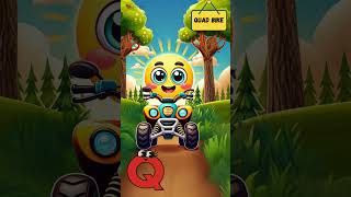 🚗 ABC Vehicle Song for Kids  Fun amp Catchy A to Z Transportation Learning 🎶🚜🚁  abcd kids shorts [upl. by Abercromby]