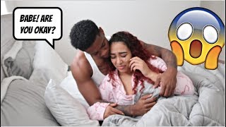 Nightmare Prank On Boyfriend CUTE REACTION [upl. by Okoyik662]