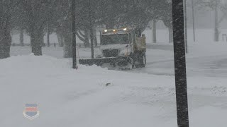 Offutt AFB Snow removal 2024 [upl. by Gunn]