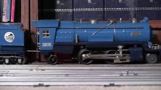 MTH Tinplate Traditions Baby Blue Comet OGauge Set in True HD 1080p [upl. by Aramo]