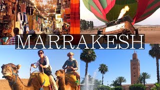 3 Days in Marrakech Morocco  Vlog Guide Things to Do Marrakesh [upl. by Anitnamaid]