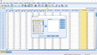 Variabele Samenstellen in SPSS [upl. by Stanwin]