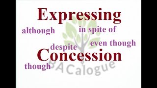 Grammar Expressing Concession [upl. by Leatrice164]