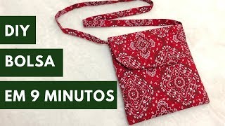 Bolsa fácil em 9 minutos  Passo a Passo MUITO FÁCIL [upl. by Hsitirb]