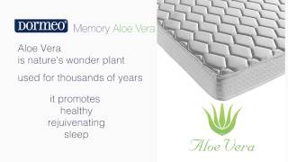 The Dormeo Memory ALOE VERA Mattress [upl. by Nedyarb473]