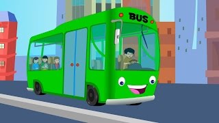 rodas do ônibus  desenho animado  desenho infantil  Vídeo para crianças  Wheels On The Bus [upl. by Anaynek]