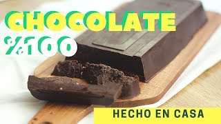 Como hacer CHOCOLATE CASERO  receta \u00100 cacao [upl. by Holds]