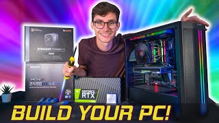 How To Build A Gaming PC 🤗 COMPLETE STEP BY STEP Beginners Build Guide  AD [upl. by Tteraj]