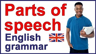 Parts of speech with examples  English grammar [upl. by Stamata]