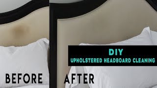 DIY How to Clean An Upholstered Headboard [upl. by Damicke]