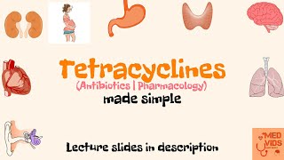 Tetracyclines  Antibiotics  Pharmacology  USMLE  Med Vids made simple [upl. by Htevi857]