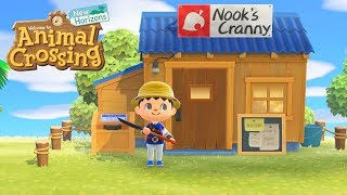 How to Build NOOKS CRANNY in Animal Crossing New Horizons [upl. by Gebhardt761]