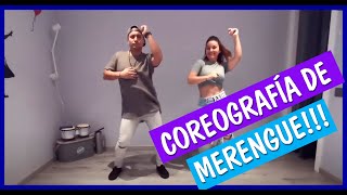 APRENDER A BAILAR MERENGUE  COREOGRAFIA DE MERENGUE BAILONGU [upl. by Alodie]