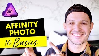 Affinity Photo Top 10 Basic Tasks  Affinity Photo For Beginners [upl. by Lenka660]