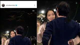 LEE MIN HO amp KIM GO EUN TOGETHER AGAIN LEE MIN HO SMILED TO MEDIA WHEN ASKED ABOUT THIS [upl. by Monk]