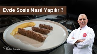 Evde Sosis Nasıl Yapılır [upl. by Granthem]