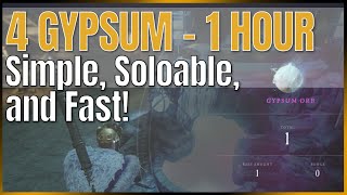 New World Fast amp Easy Gypsum Farm [upl. by Desdemona]