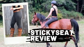 StickySeat Breeches Review  Try On  Equestrian Riding Pant Reviews [upl. by Capwell]