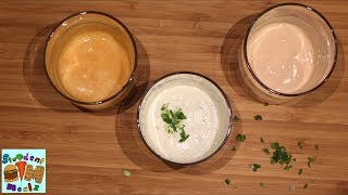 3 Easy DIY Dipping Sauces [upl. by Socha]