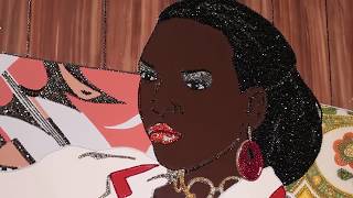 Meet The Artist Mickalene Thomas on quotPortrait of Mnonjaquot [upl. by Letnohs637]