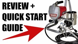 Krause amp Becker Airless Sprayer ReviewQuick Start Guide [upl. by Weinstock]