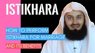 Istikhara How to perform Istikhara prayer for marriage amp its benefits I Mufti Menk 2019 [upl. by Cassandra]