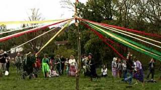 Beltane Maypole Dance Glastonbury 2009 [upl. by Eiralav126]