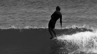 Classic longboarding style at Malibu California [upl. by Auohs497]