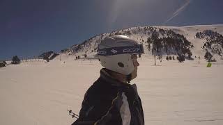 Andorra Soldeu beginners skiing [upl. by Lamori369]