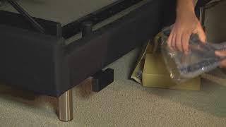 How To Install A Headboard Bracket  Contempoary II Rize Adjustable Beds [upl. by Hgielar]