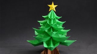 Origami Christmas Tree [upl. by Artimed235]