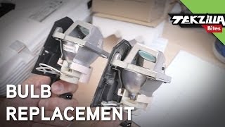 How to Replace a Projector Lamp [upl. by Allemrac]